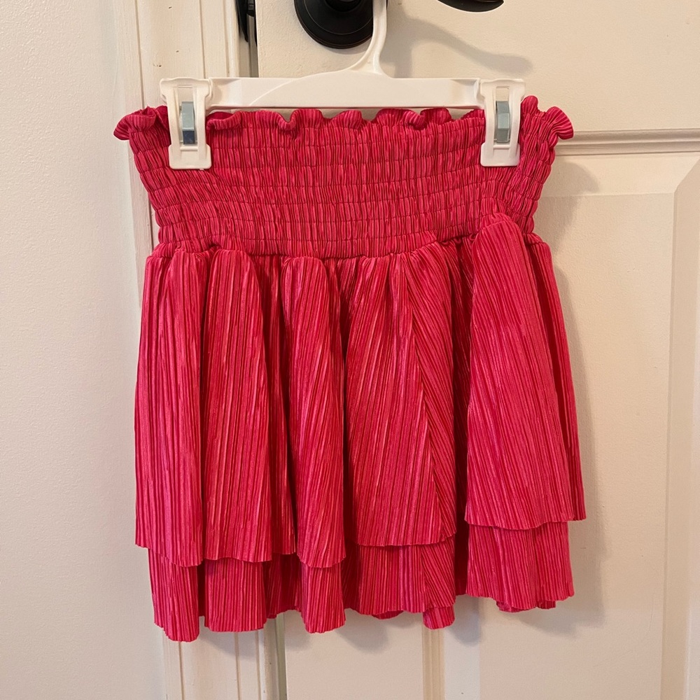 Elegant Pink A-Line Dress